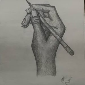 Graphite Hand drawing "Original"